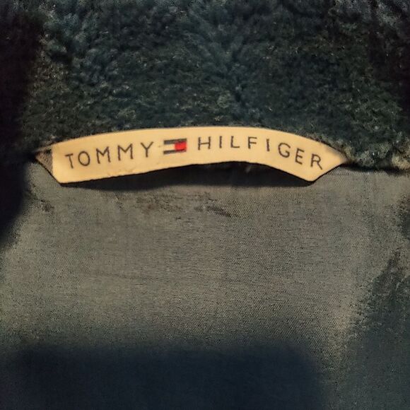 Y2K Fuzzy Fleece Vest Tommy Hilfiger - Picture 5 of 6